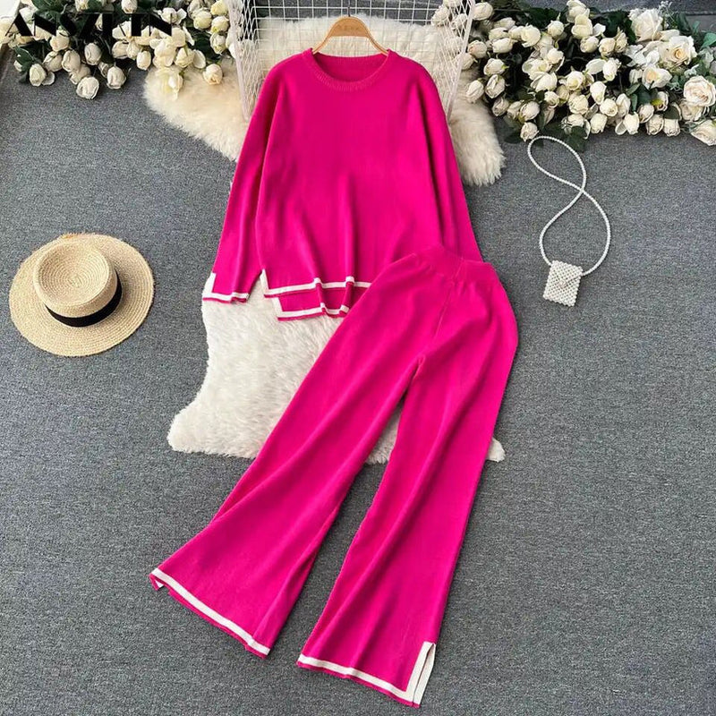 Winter Full Sleeve With Plazzo 2 PC Co-Ord Set