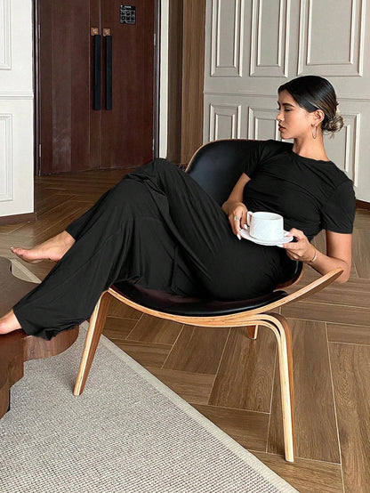 Plain Stylish Night Suit