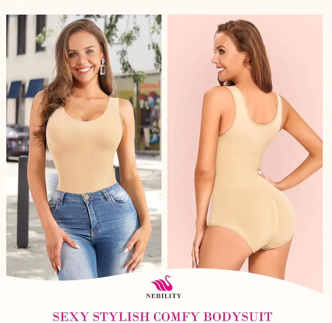 Tummy Control Bodysuit Body Shaper