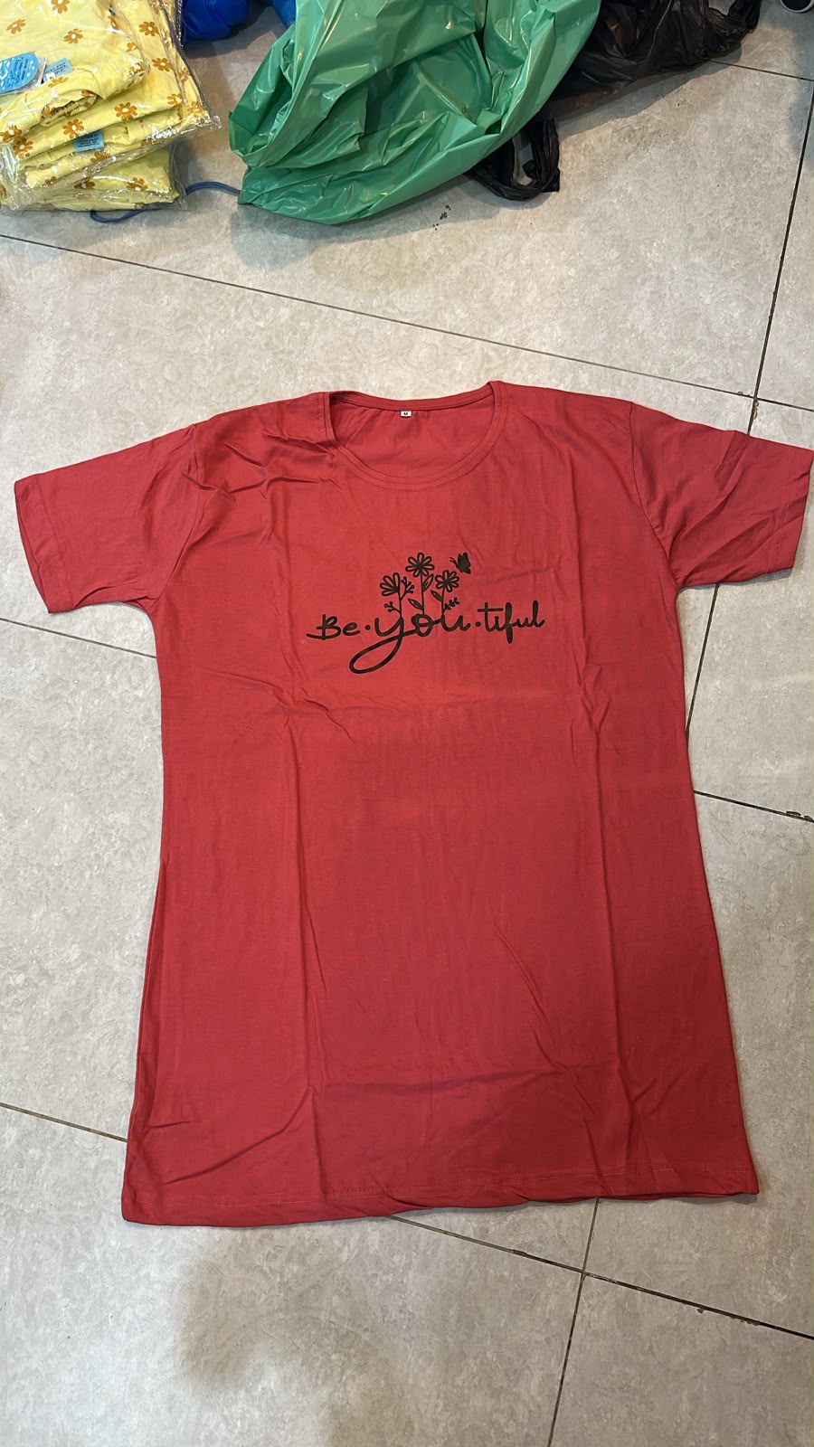 Princes Printed Maroon Red T Shirt