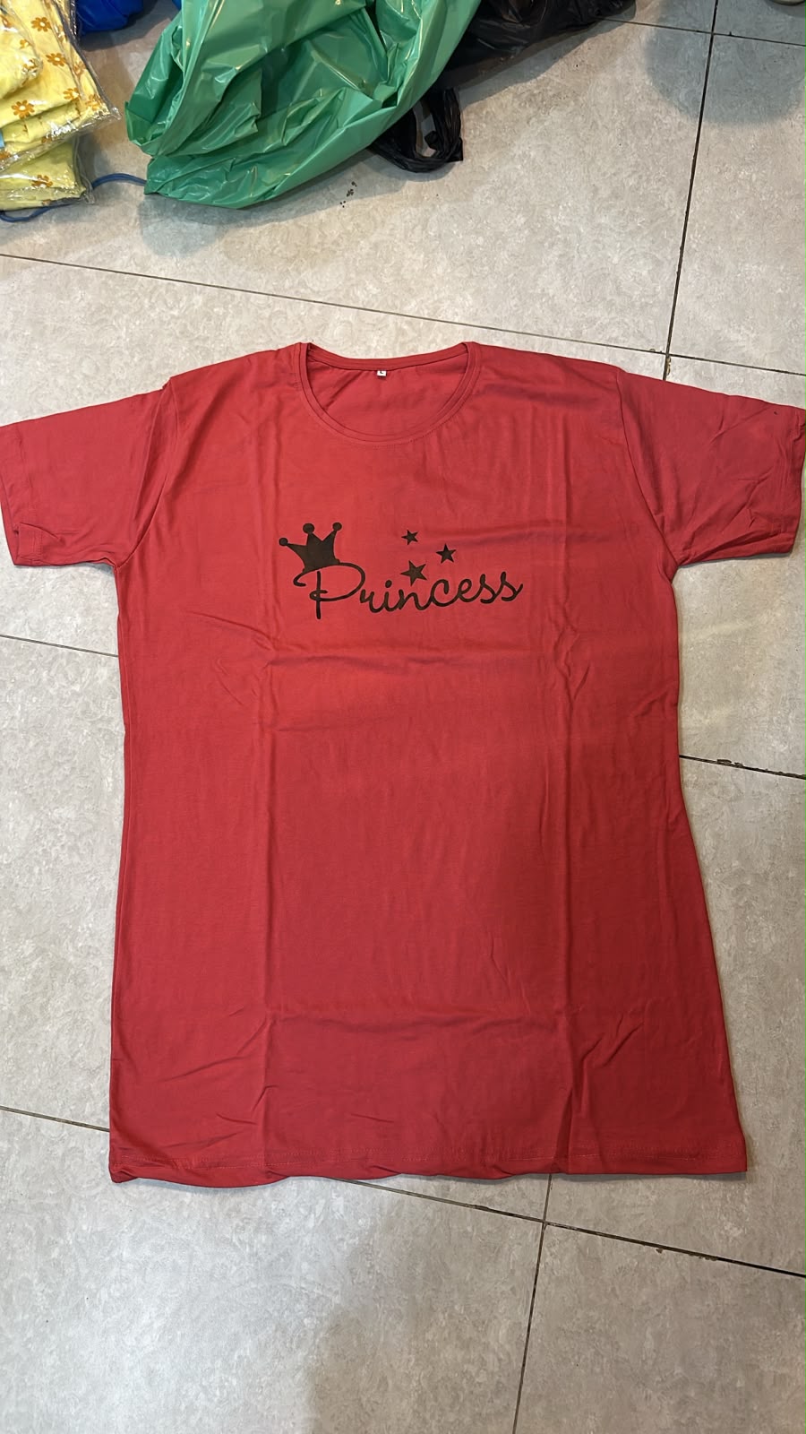 Princes Printed Maroon Red T Shirt