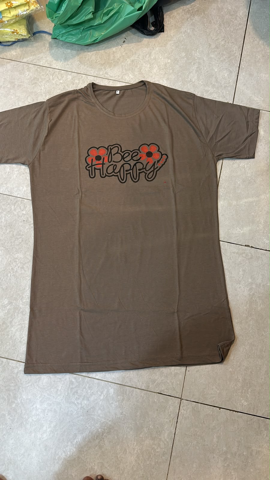 Life Collection Printed Maroon Grey T Shirt