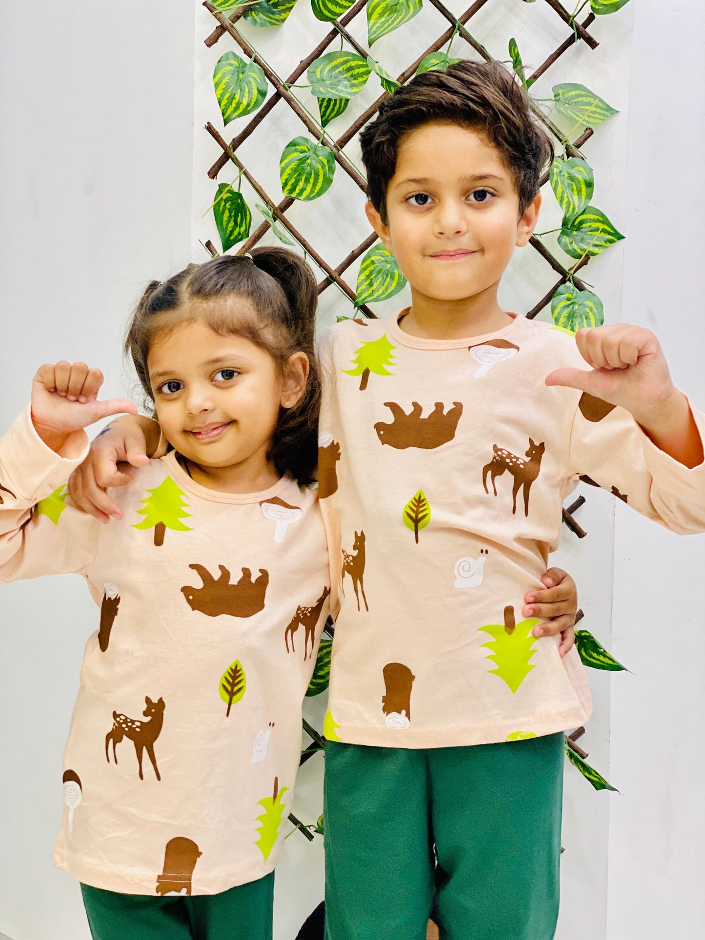Tree and Bear Kids Suit (Each)