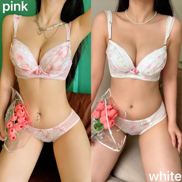 Bridal Elegance Push-Up Bra Set