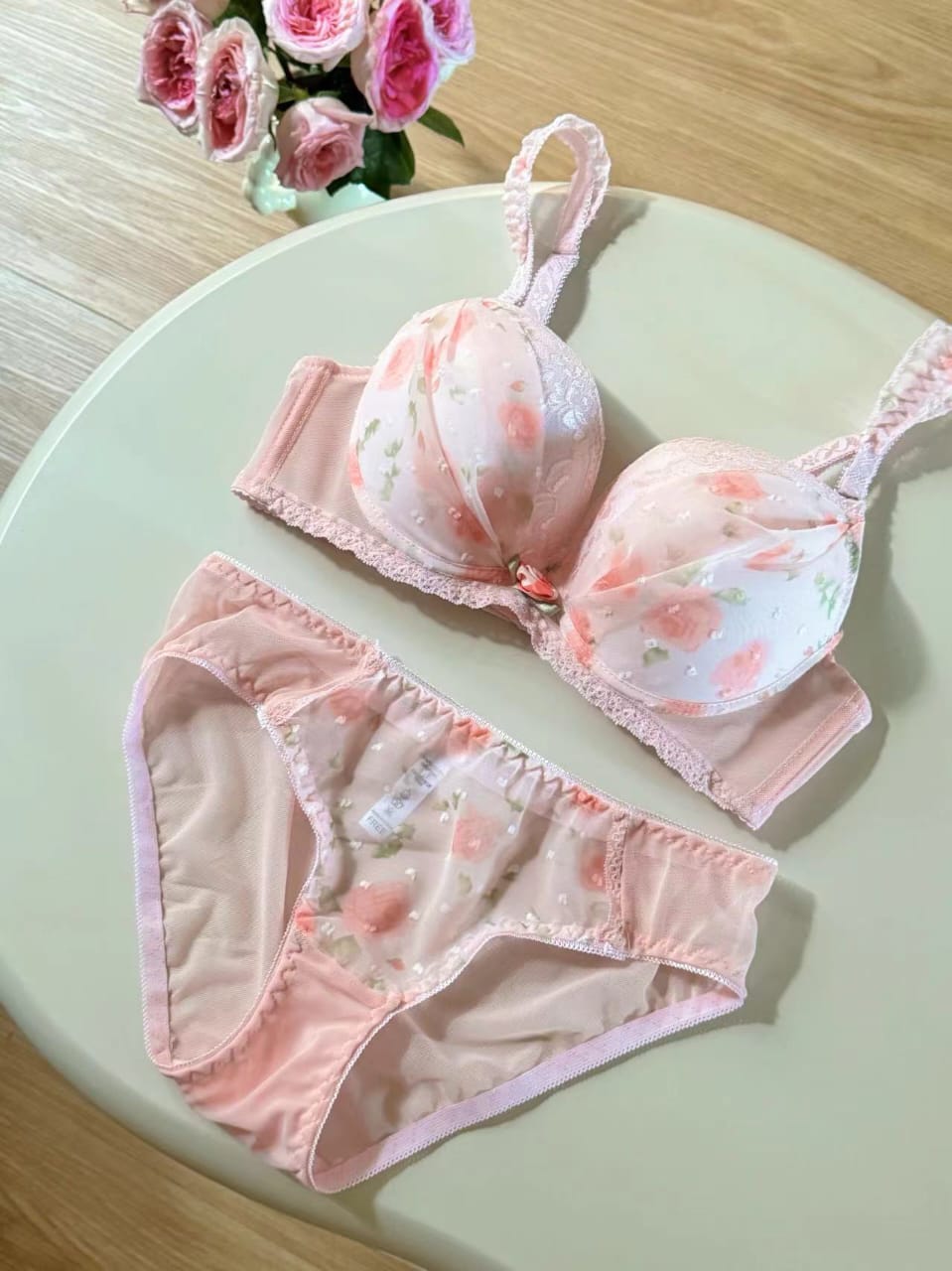 Bridal Elegance Push-Up Bra Set