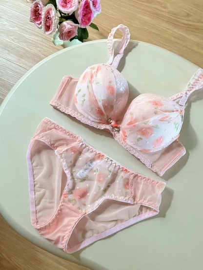 Bridal Elegance Push-Up Bra Set