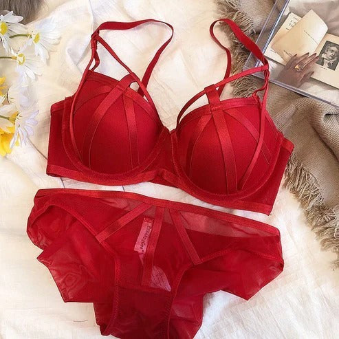 Premium Lacy Sass Bra Set