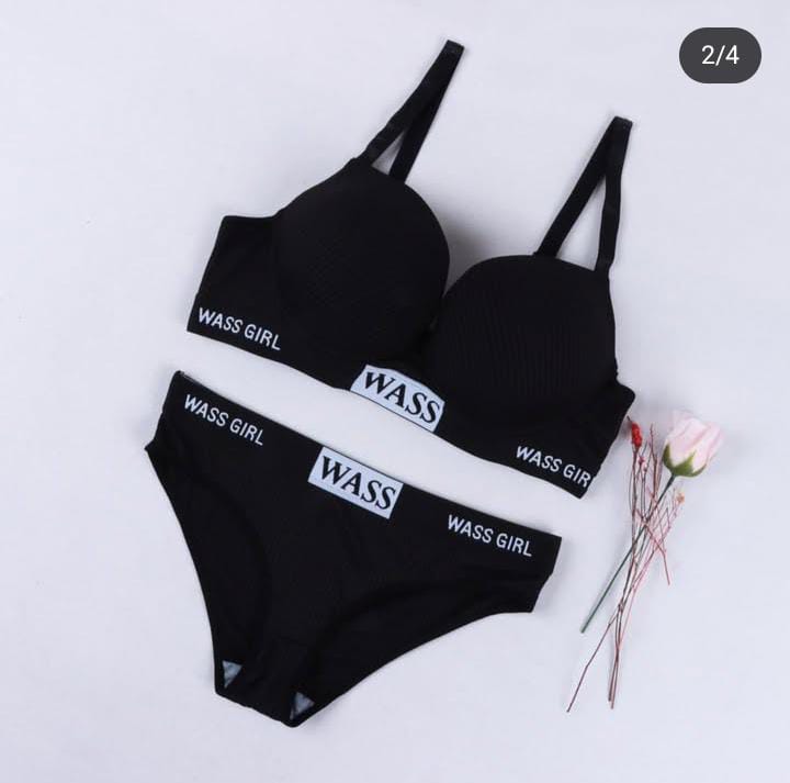 Premium Was Girl Style Bra Set