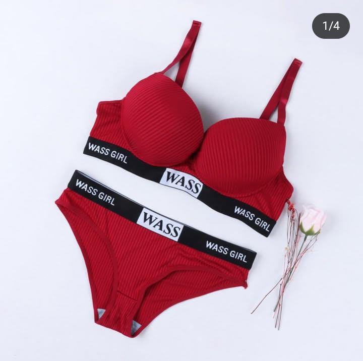 Premium Was Girl Style Bra Set