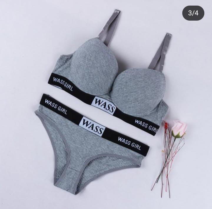 Premium Was Girl Style Bra Set