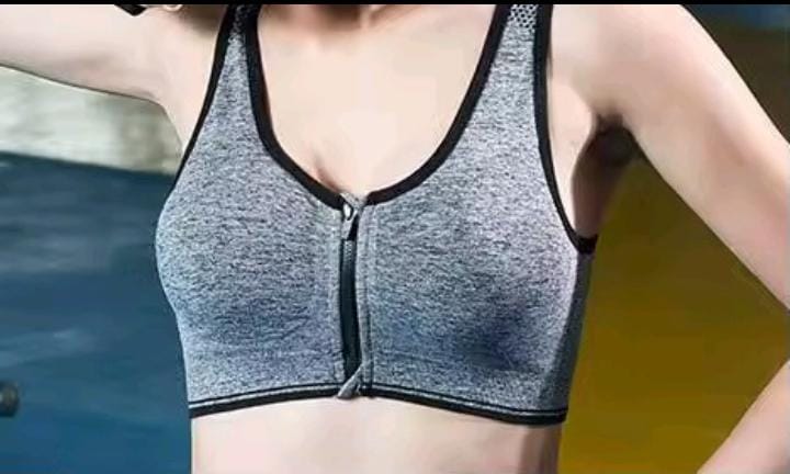 Zip Chic Sports Bra