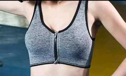 Zip Chic Sports Bra