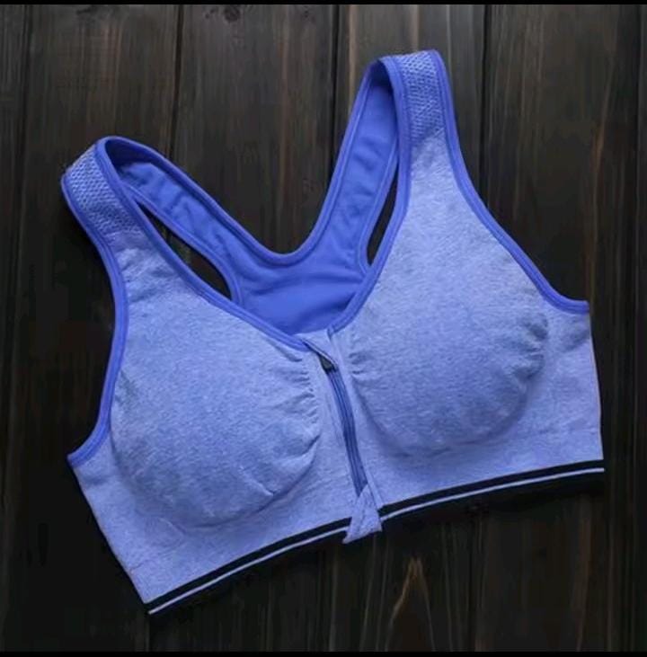 Zip Chic Sports Bra