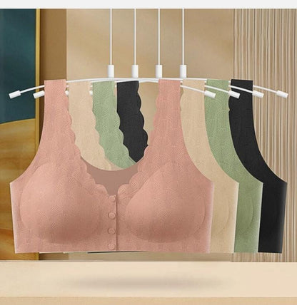 Slim Button Push-Up Bra