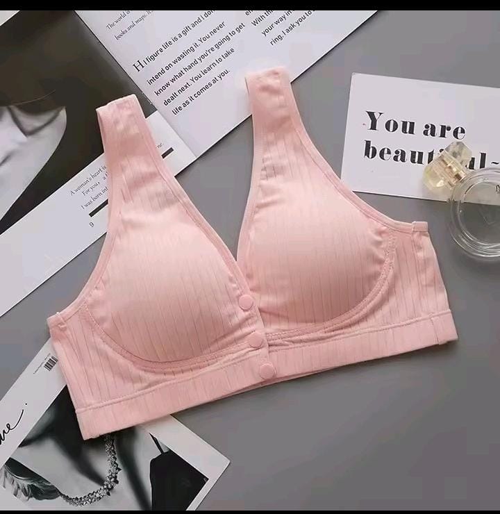 Button Elegance Bra