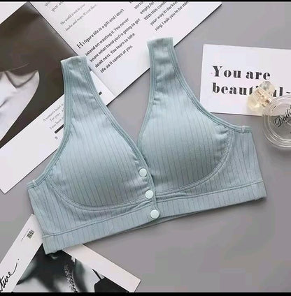 Button Elegance Bra