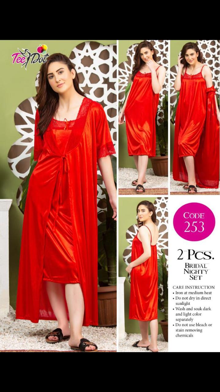 2 Piece Bridal Charm Nighty