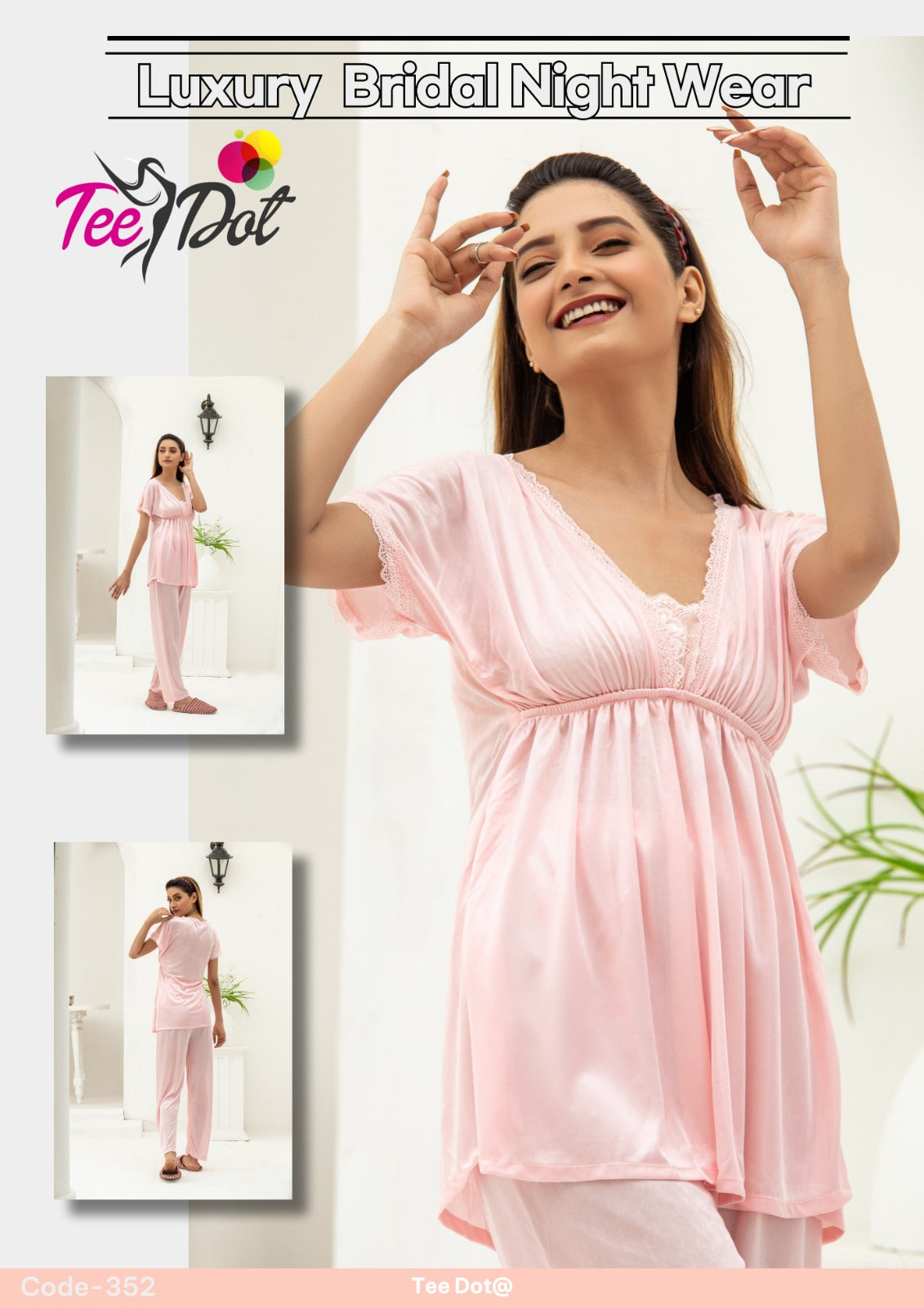 Bridal Scarlet Kiss Nighty