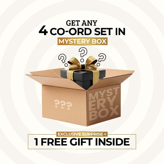 Mystery Box 🎁 – Get Any 4 Co-Ord Sets + Free Gift