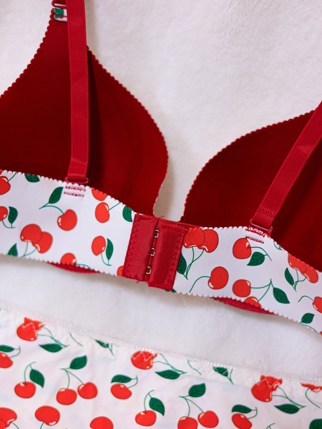 Fruit Style Bra Set