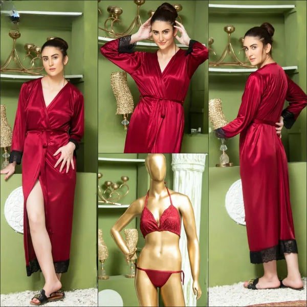 3 Piece Bikini Bloom Nighty