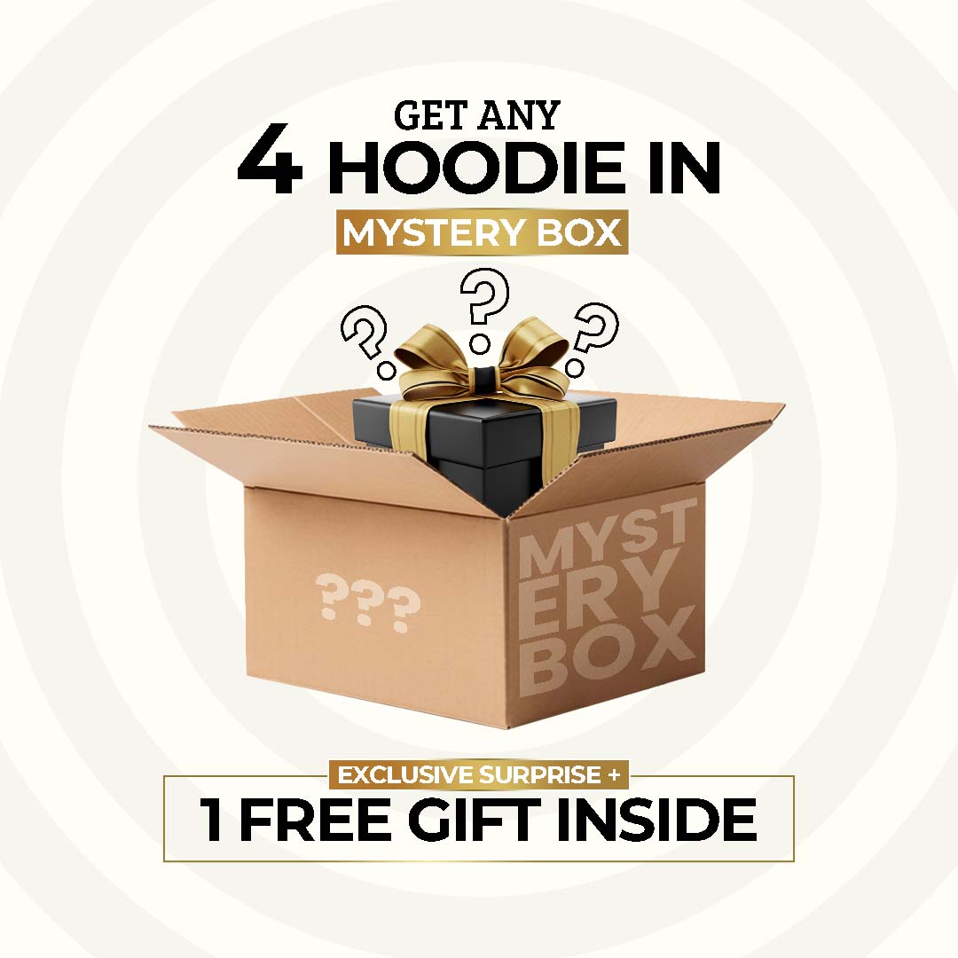 Mystery Box 🎁 – Get Any 4 Hoodies + Free Gift