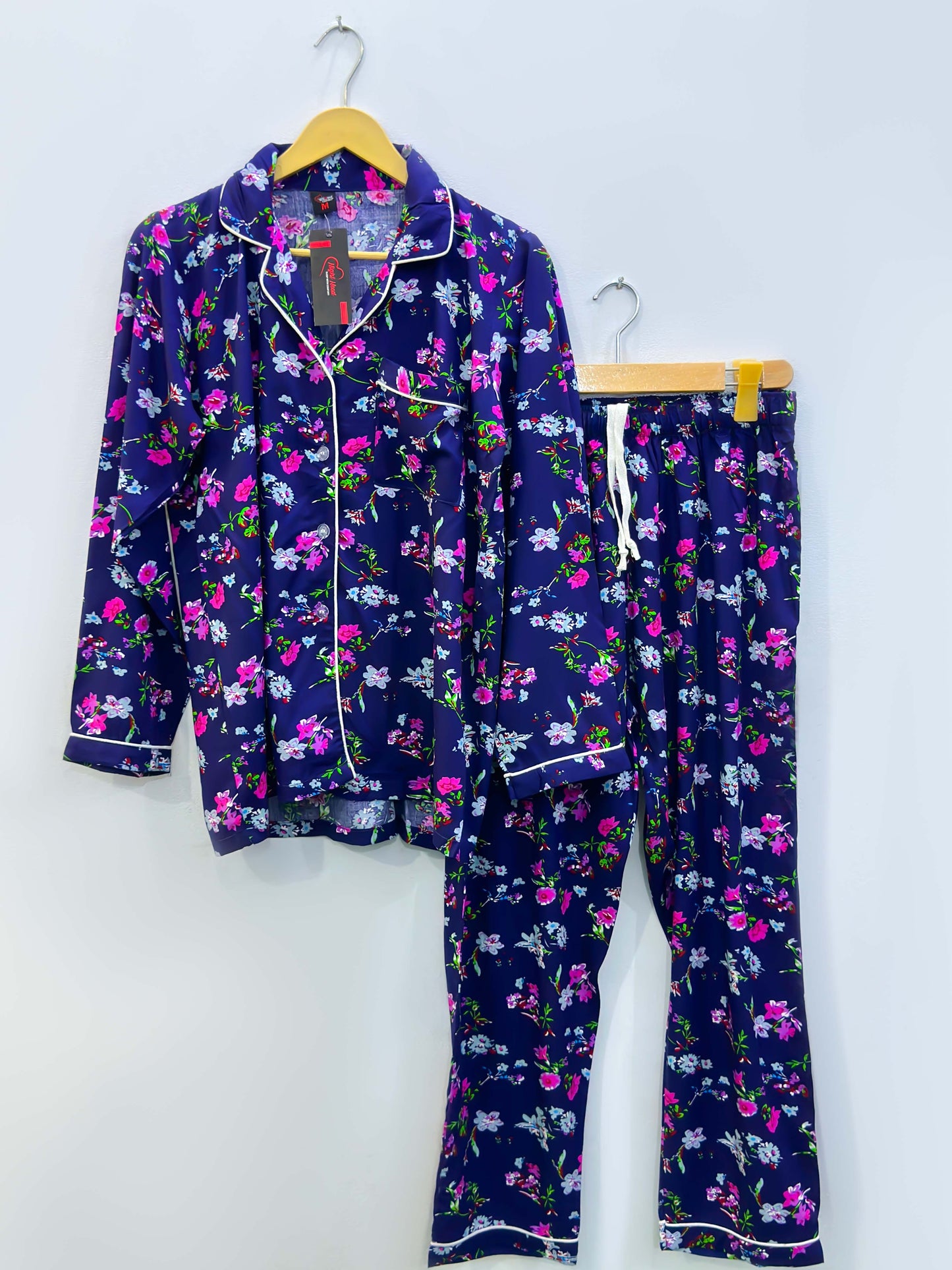 Imported Linen Printed Butterfly Dreams PJ Set-LP2