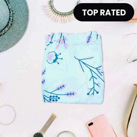 Trouser - Ring flower printed