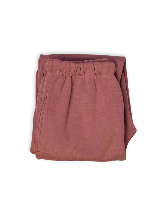 Winter Trouser - Radish Pink Flower Co Ord