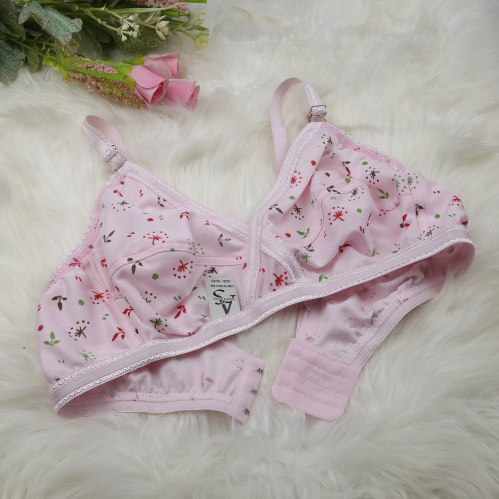 4-Piece Premium Non-Padded Jersey Bra Pack – All-Day Comfort